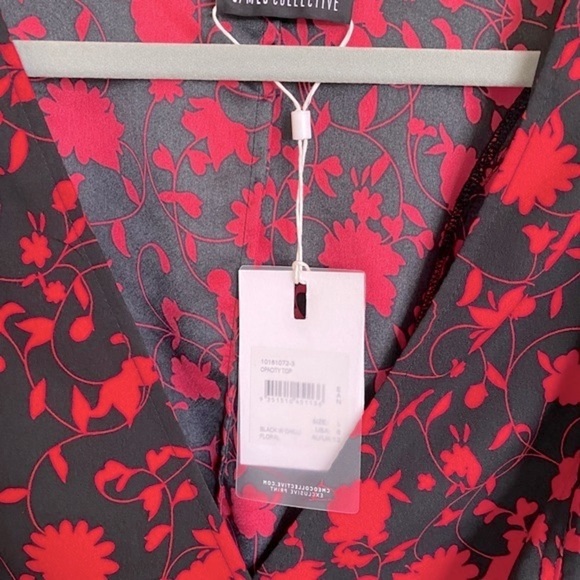 C/MEO Collective Opacity Wrap Blouse - Picture 3 of 5